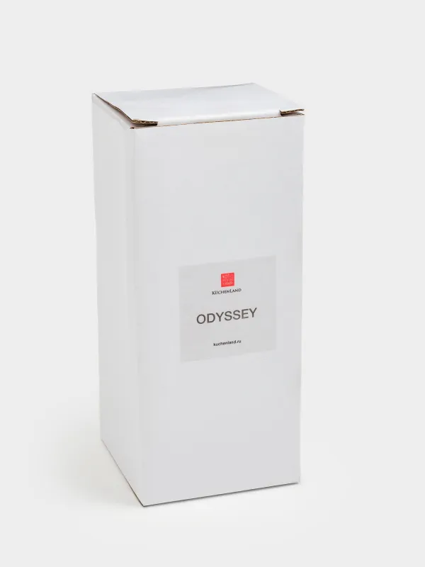 Диспенсер для жидкого мыла, 400 мл, керамика/металл, белый, перламутр, Odyssey, image-3