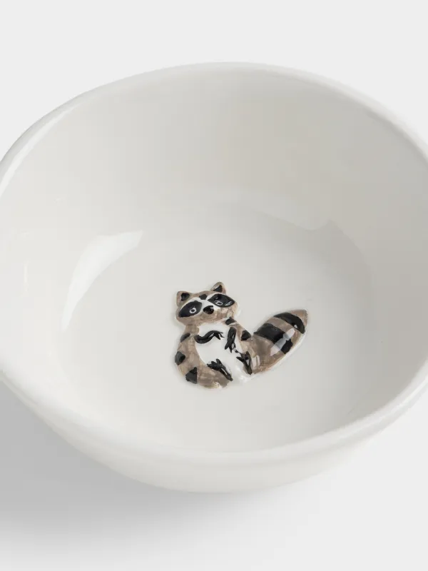 Тарелка суповая, детская, 14х5 см, 330 мл, Енот, Raccoon, image-2