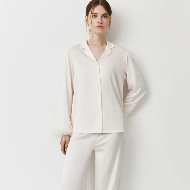 Рубашка домашняя с длинным рукавом, Adria