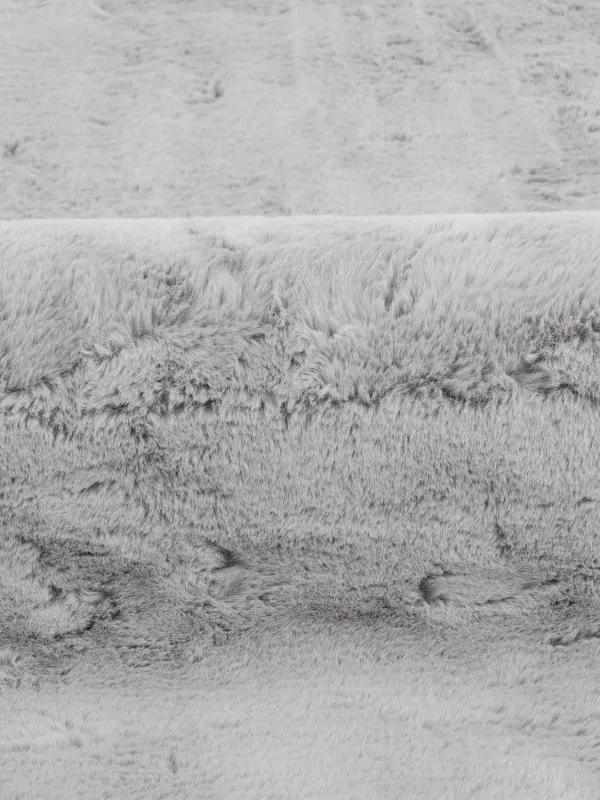 Ковер, 150х210 см, искусственный мех, светло-серый, Monotone, image-1