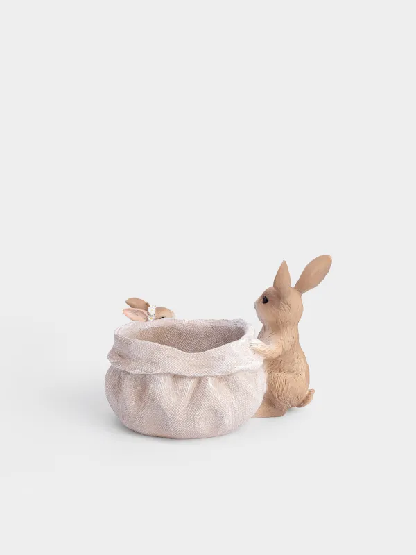 Конфетница, 24х19 см, Кролики, Natural Easter, image-4