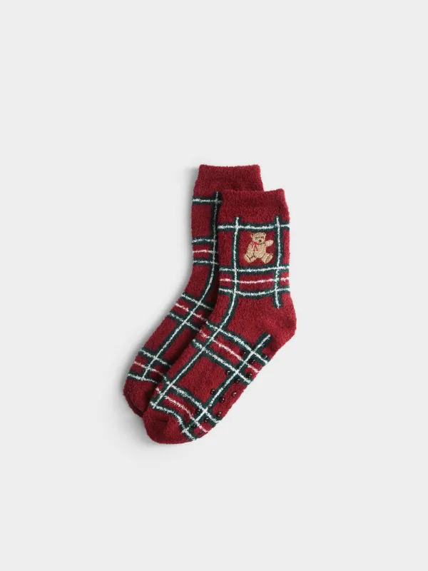 Носки с вышивкой Мишка, Merry, image-0