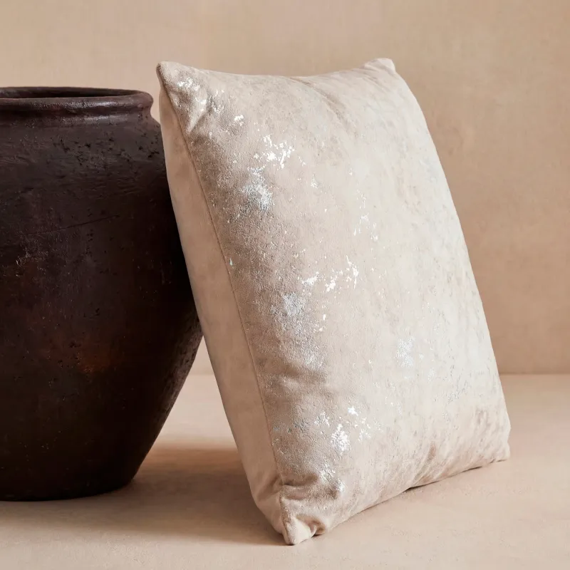 Подушка декоративная, 45х45 см, Брызги, Sparkly