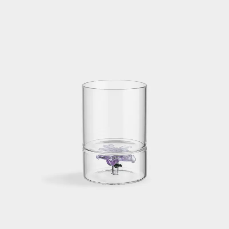 Стакан, 12 см, 300 мл, стекло Б, Цветок, Shape