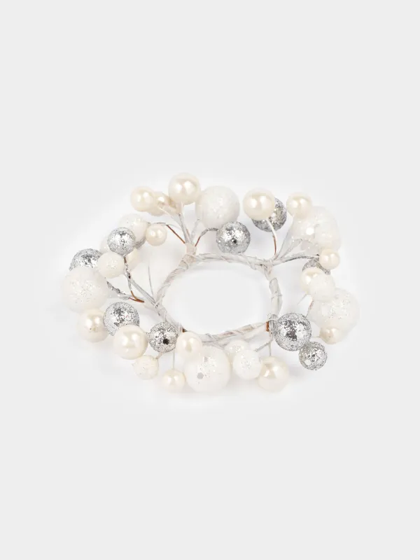 Кольцо для салфеток, Новогодние шары, Balls sparkle, image-1