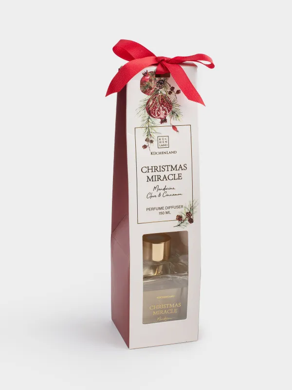 Ароматический диффузор, 150 мл, Mandarine, Clove & Cinnamon, Cristmas miracle, image-4