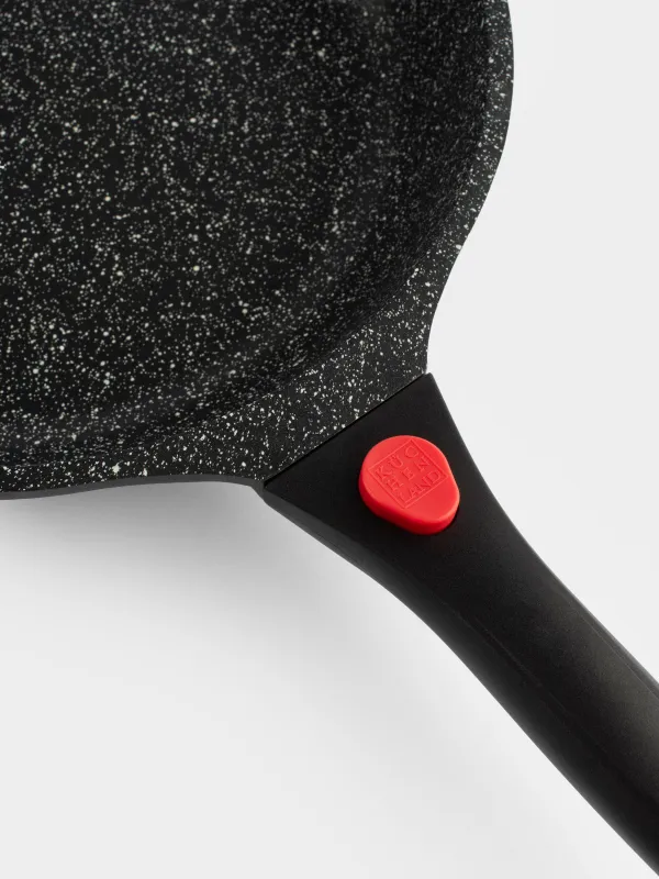 Сковорода, 28 см, съемная ручка, с покрытием, алюминий, Solution Red 2, image-5