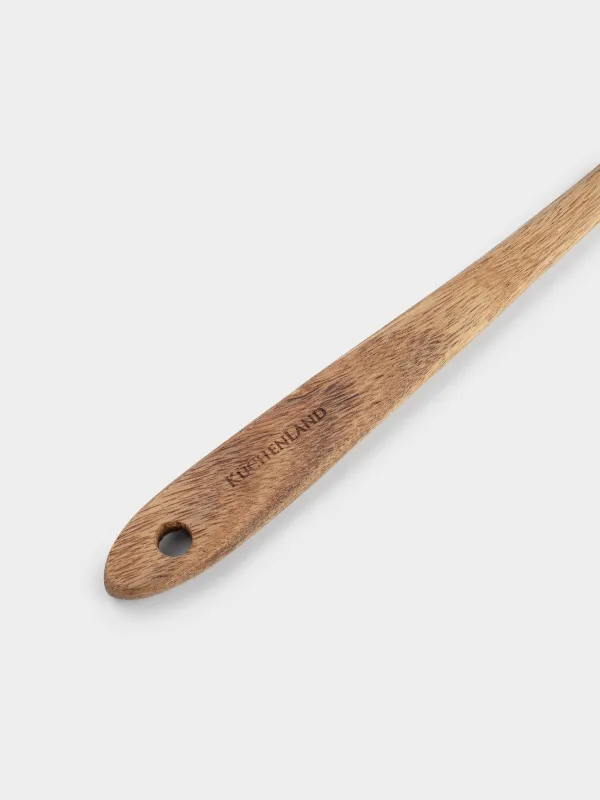 Лопатка, 29 см, с прорезями, дерево, Noble tree, image-3