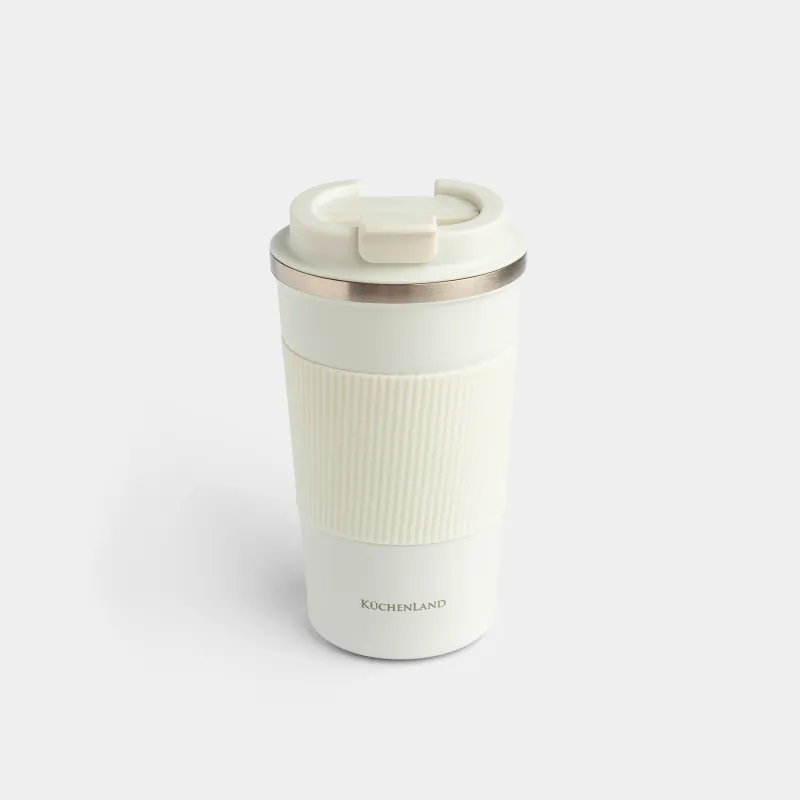 Термокружка, 450 мл, с зарфом, Coffee life