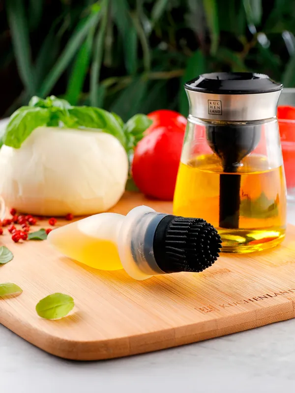 Контейнер для масла, 120 мл, с кисточкой, Comfort, image-2