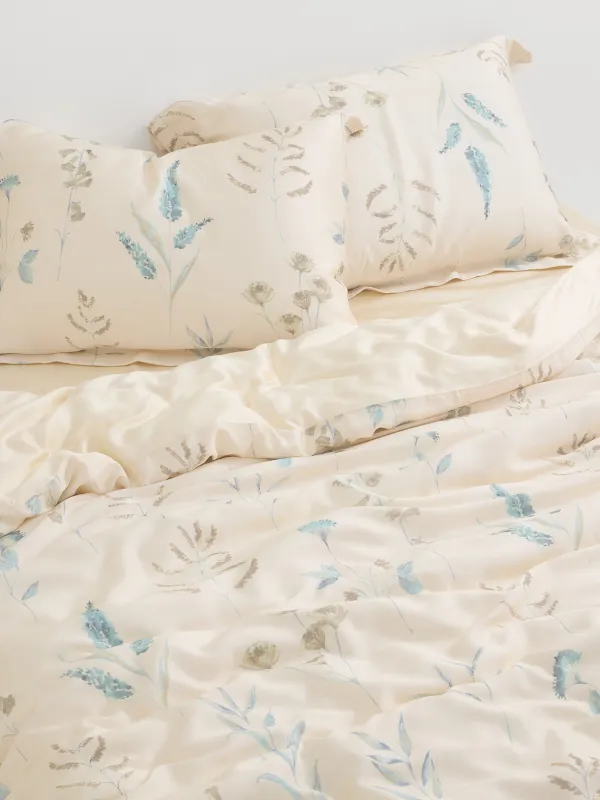 КПБ евро, молочный, Tencel, image-4