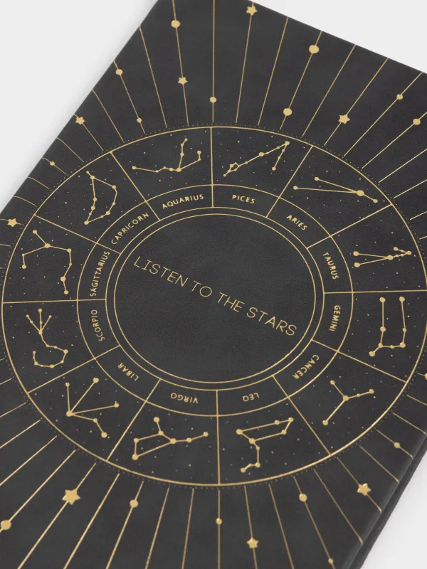 Блокнот, 14х20 см, 80 листов, Знаки зодиака, Stationery black, image-2