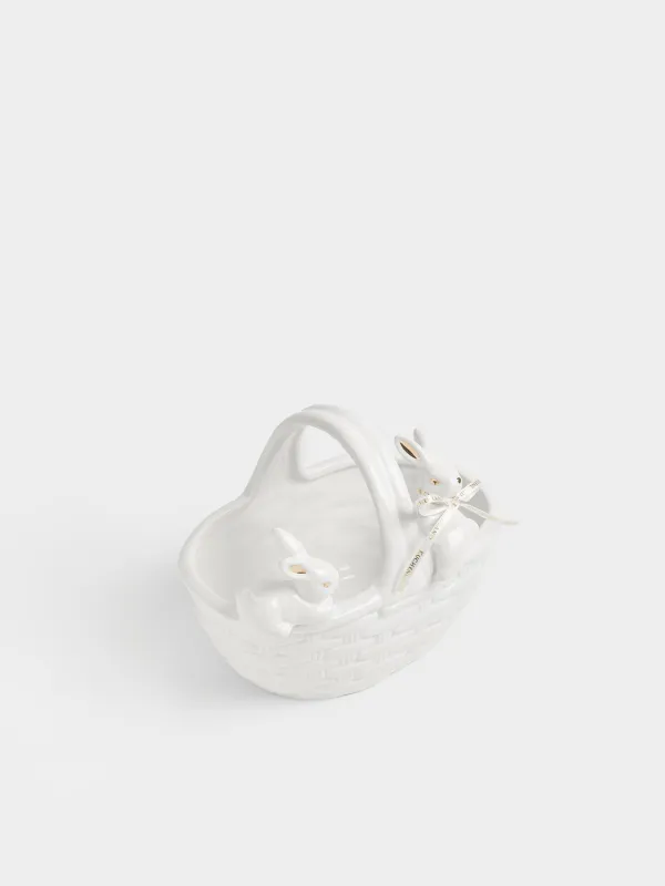 Конфетница, 21х17 см, Кролики, Rabbit gold, image-2