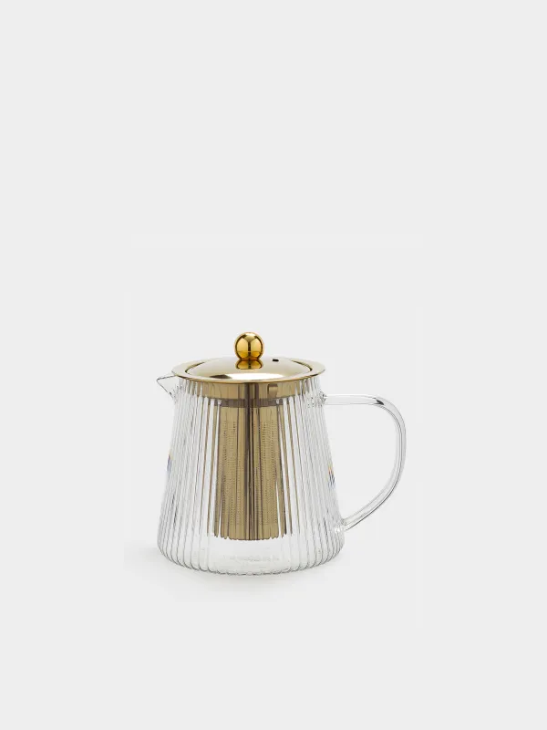 Чайник заварочный, 930 мл, Ribby gold, image-0
