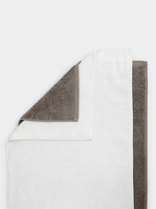 Комплект полотенец, 50х90/70х140 см, 4 шт, хлопок, песочный/молочный, Weltro cotton, image-2