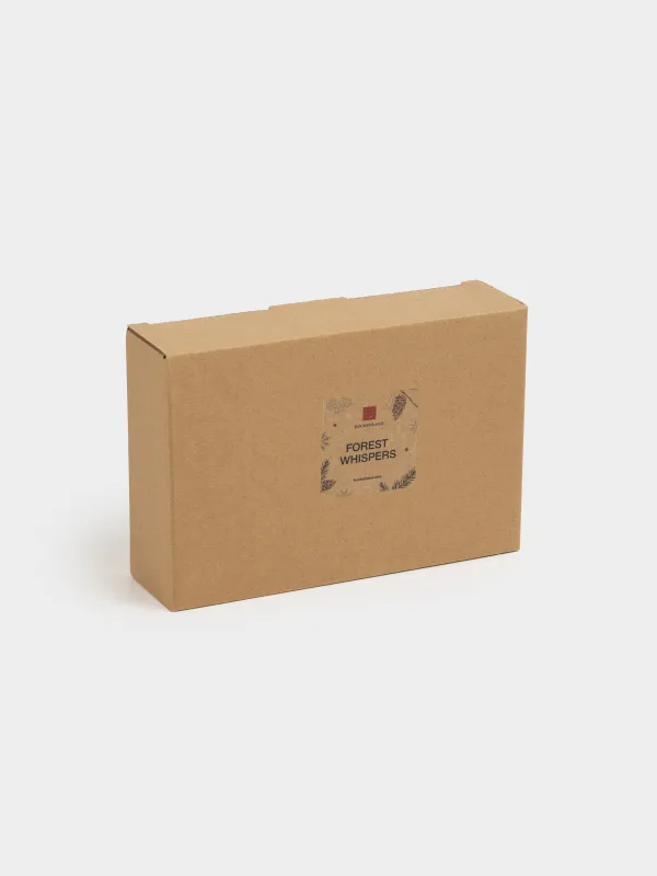 Подсвечник, 18х12 см, 2 чайные свечи, керамика D, зеленый, Шишки на еловой ветке, Forest whispers, image-5