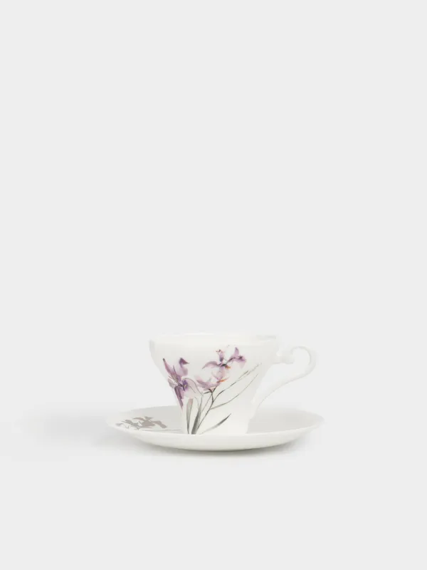 Пара чайная, 180 мл, Ирисы, Iris garden, image-0