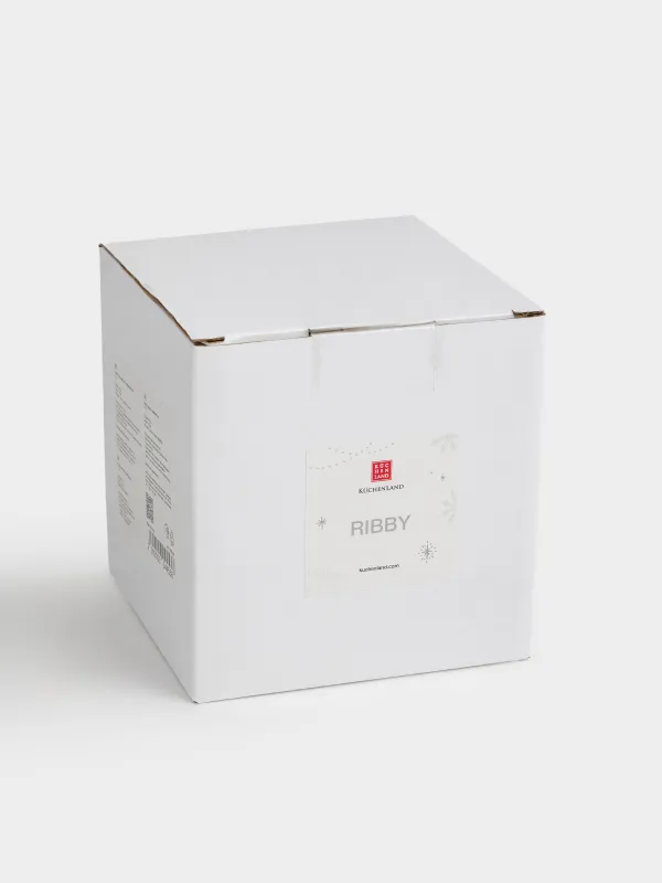 Емкость для хранения, 8х9 см, 100 мл, стекло/фарфор P, молочная, Лошадка-качалка, Ribby, image-5