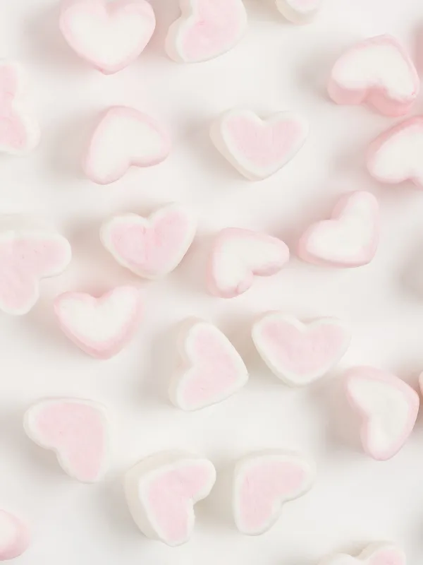 Маршмеллоу, 70 гр, фигурное, Клубника, Сердечки, Sweet life, image-1