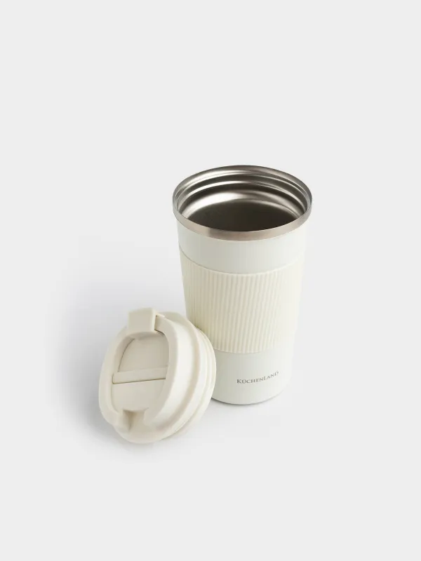 Термокружка, 450 мл, с зарфом, Coffee life, image-2
