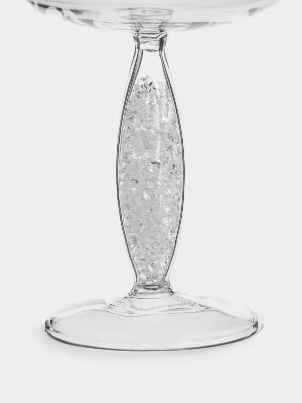 Бокал-креманка для шампанского, с кристаллами внутри, Favor crystal, image-2