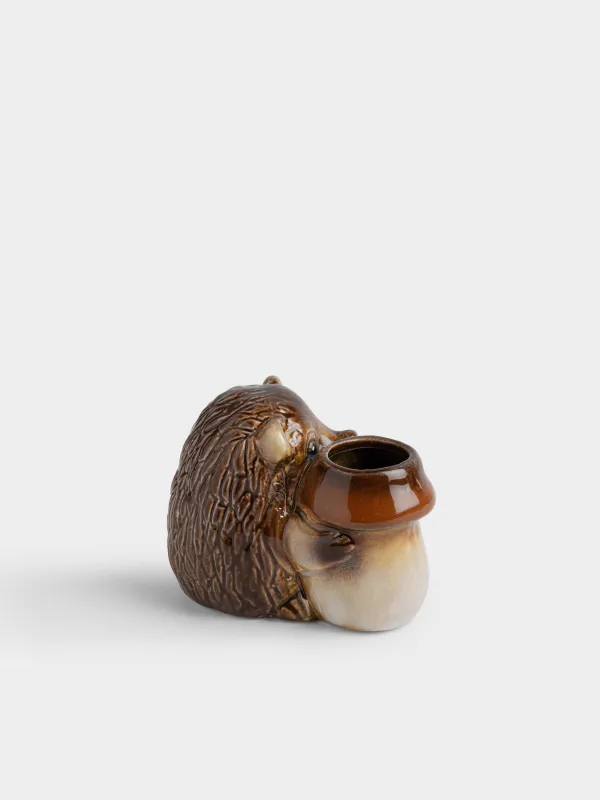 Подставка для зубочисток, 9 см, Еж с грибом, Hedgehog, image-2