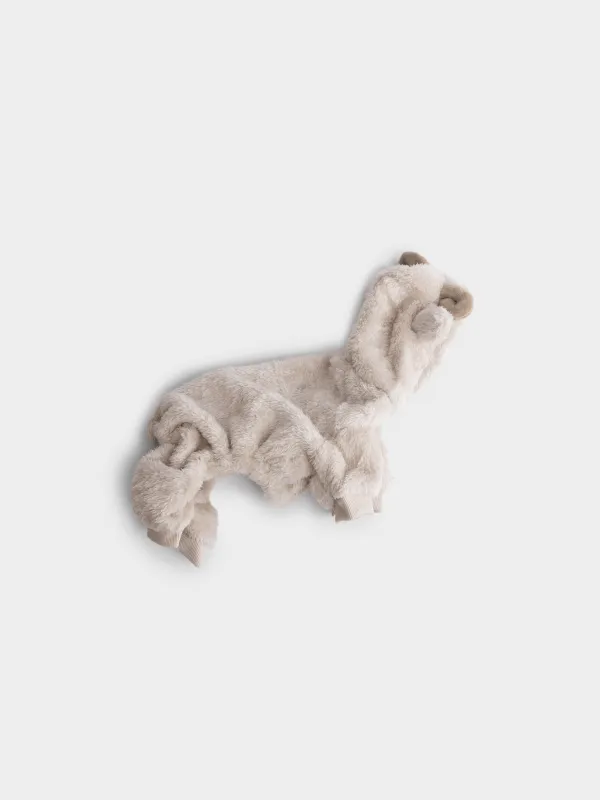 Комбинезон для животных из букле с капюшоном Барашек, Winter pet, image-0
