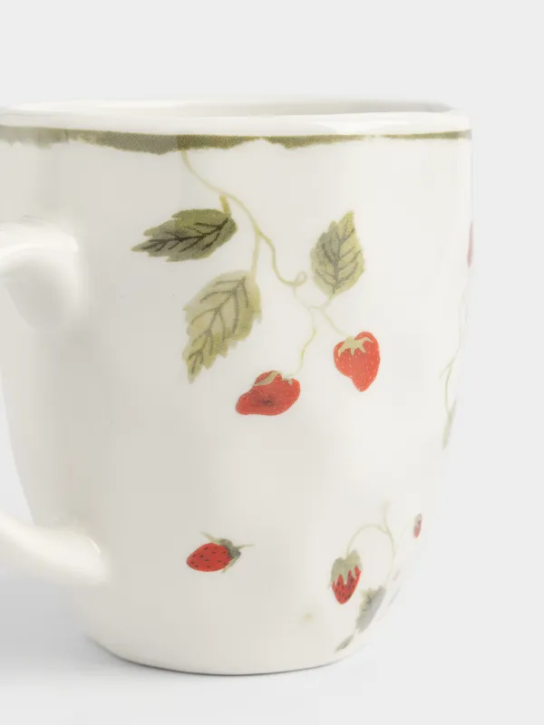 Кружка, 360 мл, Земляника, Strawberry crumple, image-2