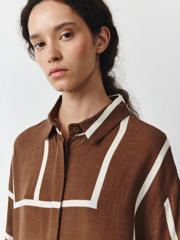 Рубашка женская, с коротким рукавом, Nataly, image-2