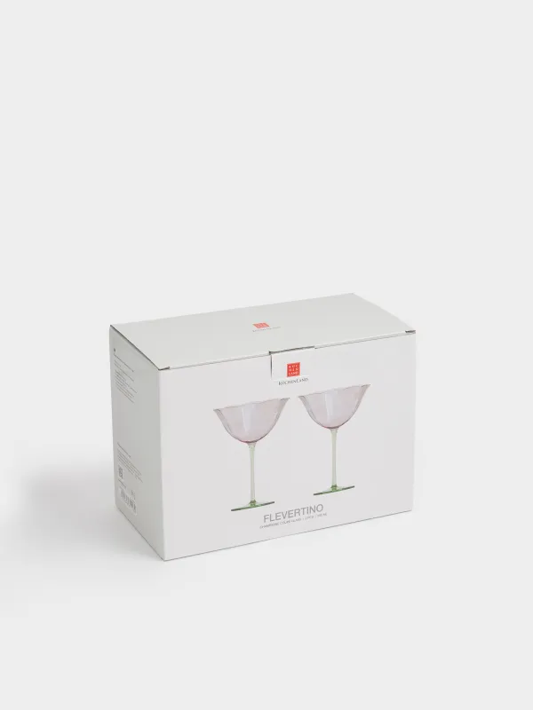 Бокал-креманка для шампанского, 2 шт, Flevertino, image-4