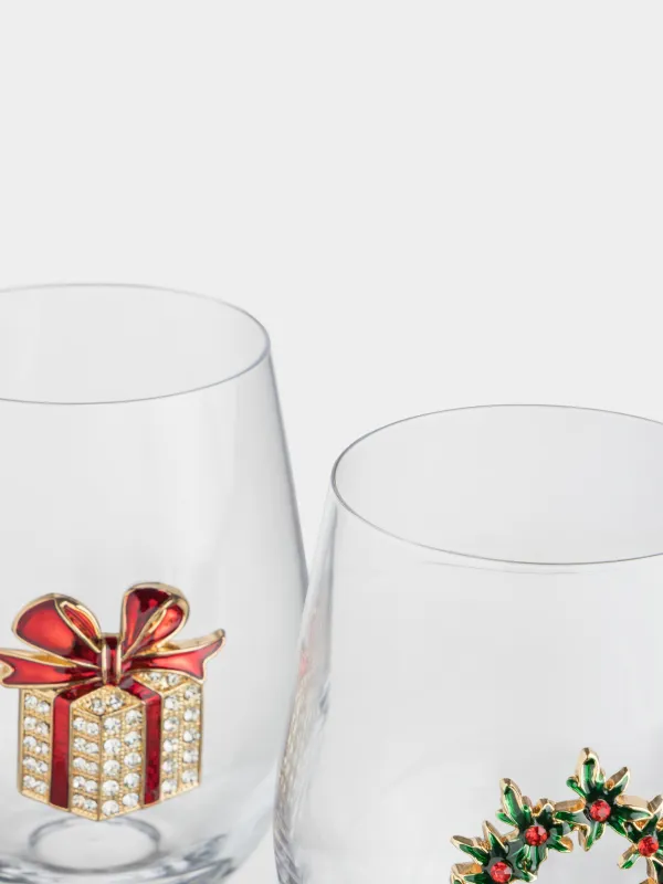 Стакан, 12 см, стекло/металл, Verset, image-3