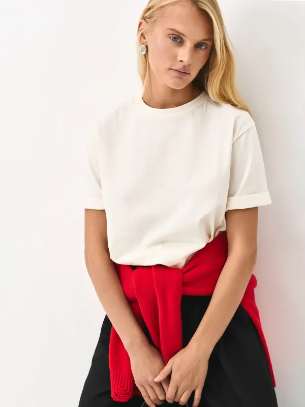 Футболка женская, молочная, Adrianna, image-6