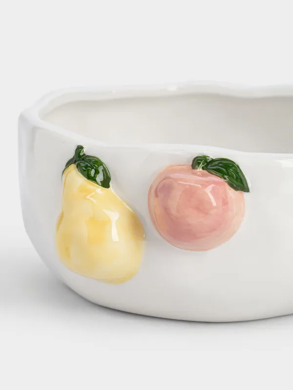 Салатник, 17х7 см, Персик и груша, Crumple fruits, image-3