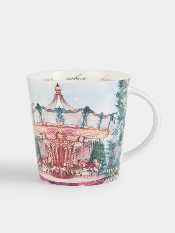 Кружка, 450 мл, Карусель с лошадками, Carousel, image-0