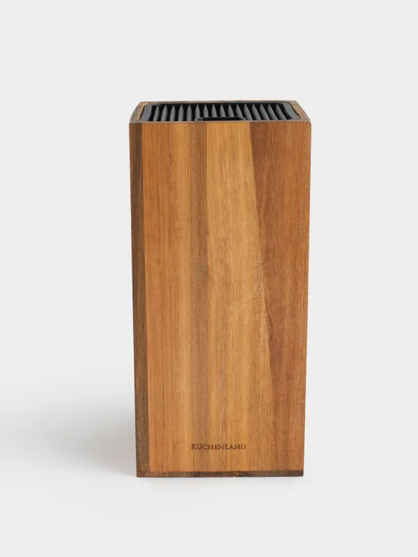 Подставка для ножей, 23 см, универсальная, дерево/пластик, Noble tree, image-1