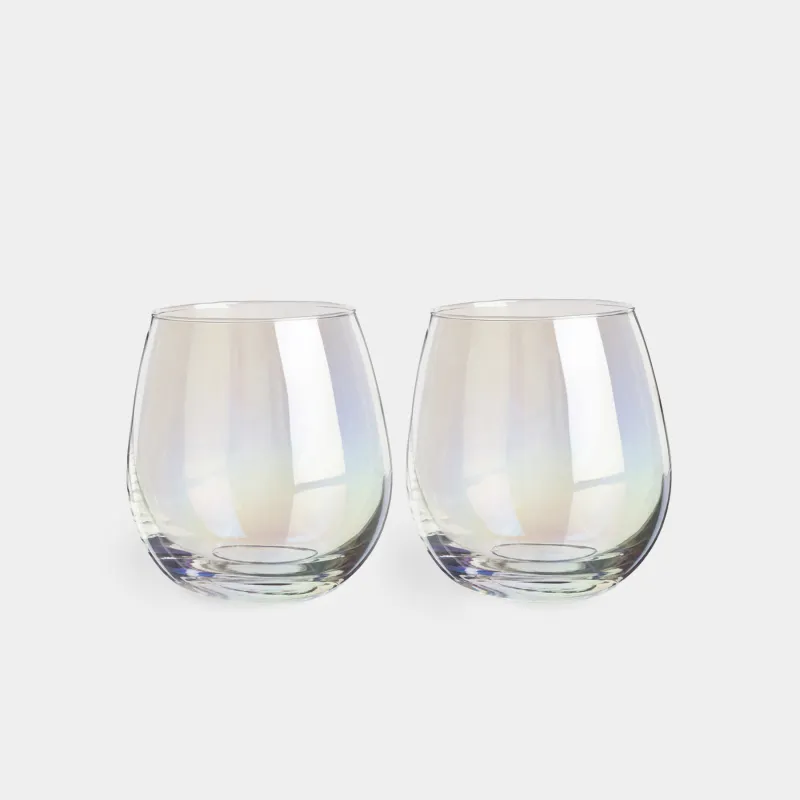Стакан, 460 мл, 2 шт, с перламутром, Floyd polar