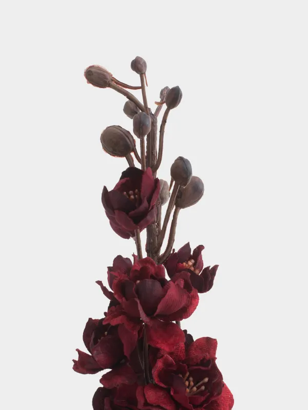 Ветка декоративная, 80 см, Бордовый гладиолус, Flower garden, image-3