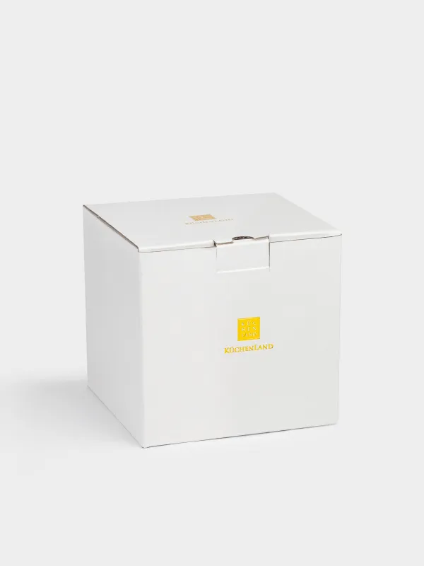 Кружка, 480 мл, фарфор F, белая, с золотистым кантом, Розы, Bloome, image-6