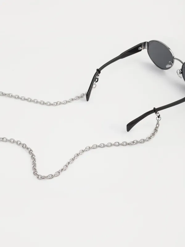 Цепочка для очков, 75 см, сталь, серебристая, Skye, image-2