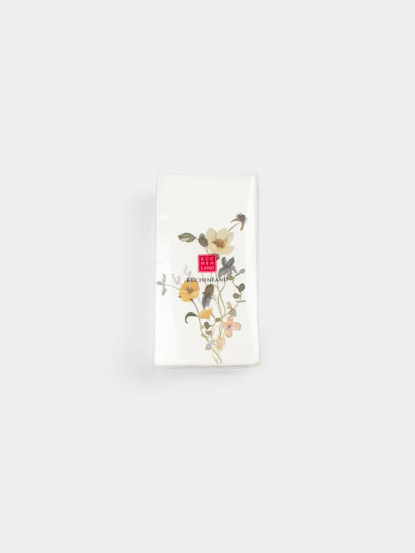 Салфетки бумажные, 33х33 см, 20 шт, Floweri, image-4