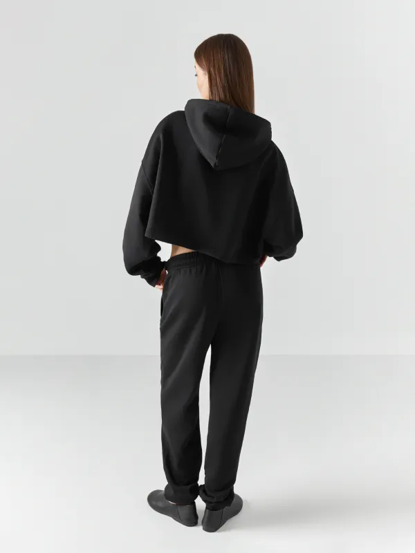 Худи женское, хлопок/полиэстер, черное, Fidelma, image-5