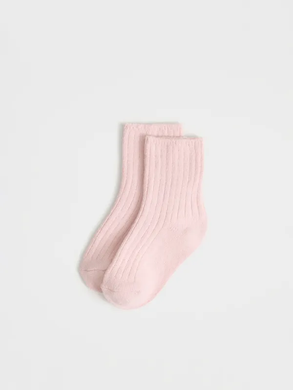 Носки детские, в рубчик, Pleasantly, image-1