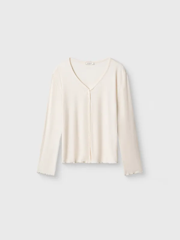 Кардиган женский, домашний, с рюшами, Rosemary, image-4