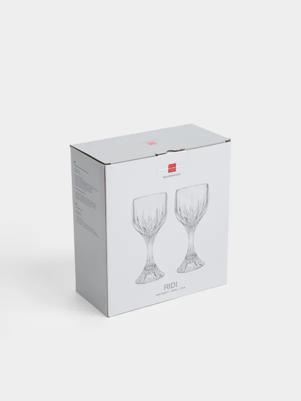 Бокал-кубок для вина, 280 мл, 2 шт, стекло Р, Ridi, image-4