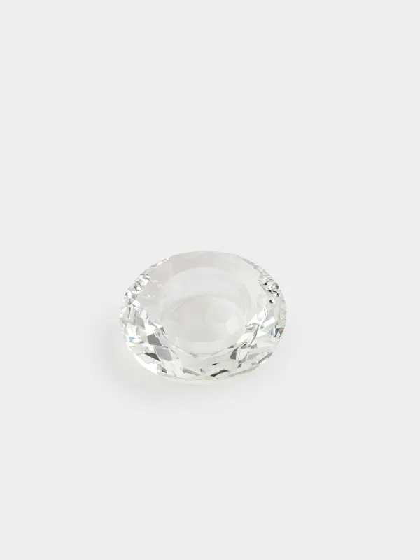 Подсвечник, 7x4 см, для чайной свечи, Бриллиант, Diamond, image-1
