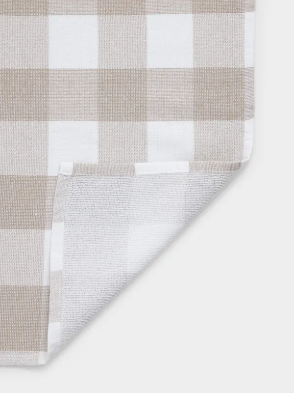 Полотенце кухонное, хлопок, Cage pattern, image-3