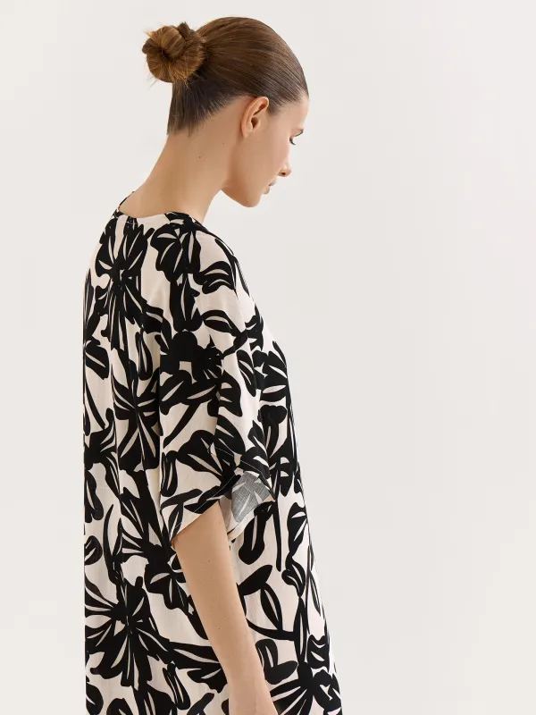 Платье женское, с коротким рукавом, Almi, image-3