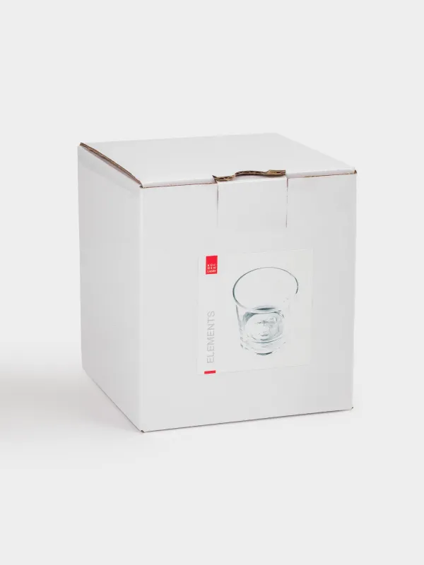 Стакан для виски, 9 см, 300 мл, стекло, Медведь, Elements, image-4