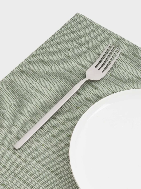 Салфетка под приборы, 30х45 см, ПВХ/полиэстер, прямоугольная, ментоловая, Solid, image-4
