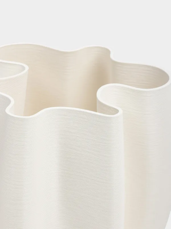 Ваза для цветов, 30 см, керамика, Crumple, image-3